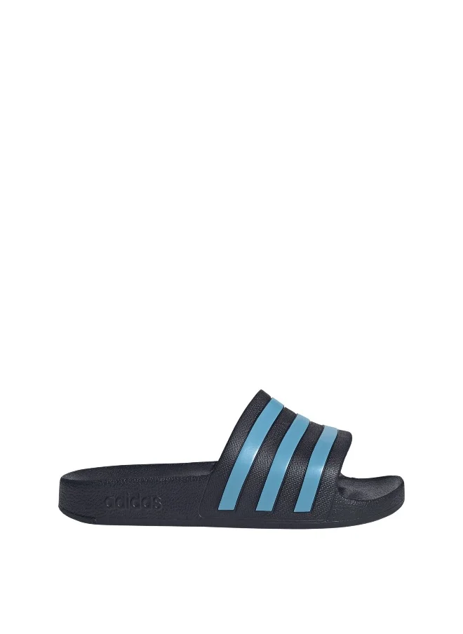 اديداس Adidas Adilette Aqua Blue Swimming Slides For Unisex 7