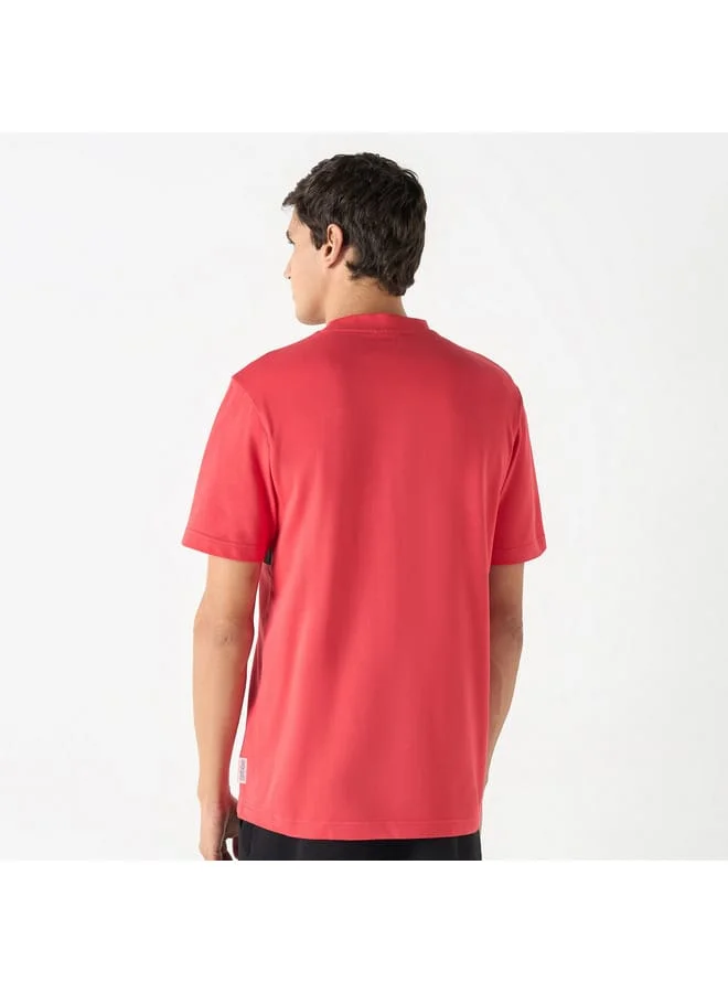 Kappa Kappa Logo Print T-shirt with Short Sleeves