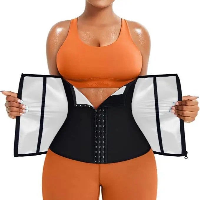 Bluejw Waist Trainer Corset for Women - Weight Loss Tummy Control Waist Cincher Shaper Workout Girdle - Slimming Belly Band Waist Trimmer Belt - Image 2
