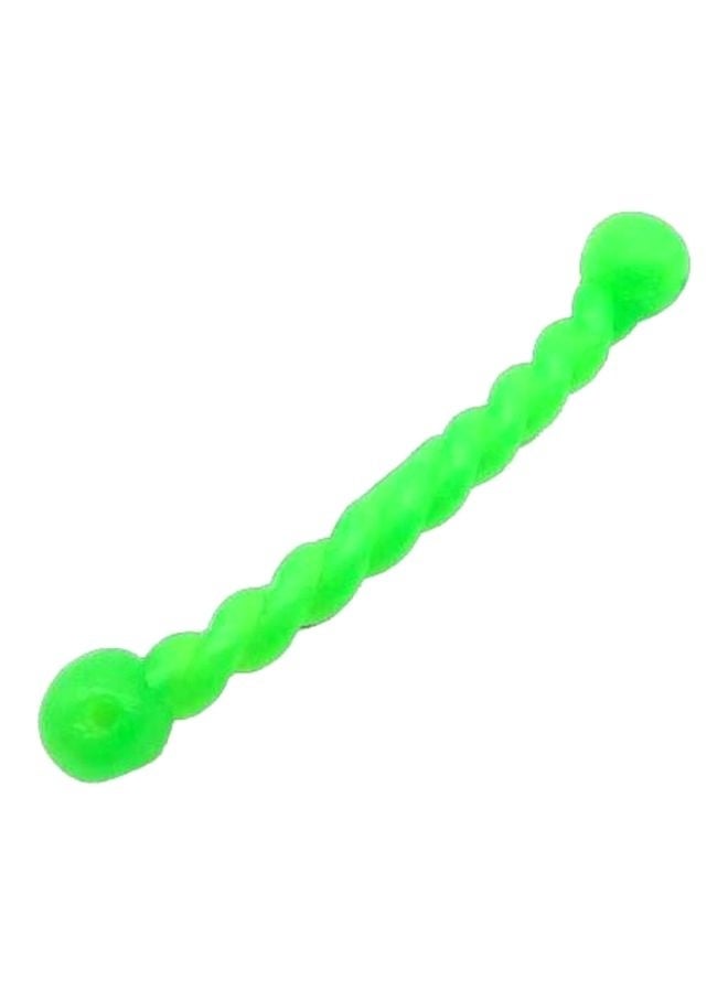 Dog Molar Chew Stick TPR Rubber Puppy Teething Toy for Indoor Outdoor Play and Dental Care(Green,Small) - Image 2