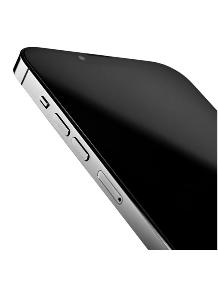 [2-Pack] iPhone 16 Pro Matte Privacy Ceramic Screen Protector Film Matte Anti-Spy Full Adhesive Flexible [Not A Glass] Anti-Spy Full Adhesive Flexible Film For 16 Pro (iPhone 16 Pro) - Image 2