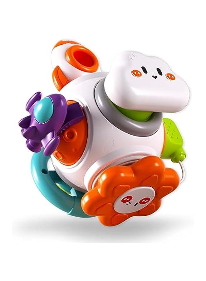 Montessori Sensory Toys for Toddlers 1-3 - Travel Activities Busy Board Cube - Baby Gifts for 6 9 12 18 Months 1 2 One Year Old Infant Boys Girls - Airplane Plane Car Travel Toys Educational Learning - Image 1