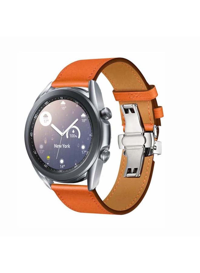 Perfii Replacement Band For Samsung Galaxy Watch3 Orange Swift - Image 2