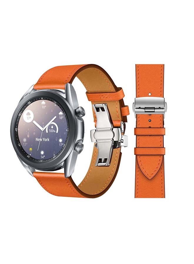 Perfii Replacement Band For Samsung Galaxy Watch3 Orange Swift - Image 1