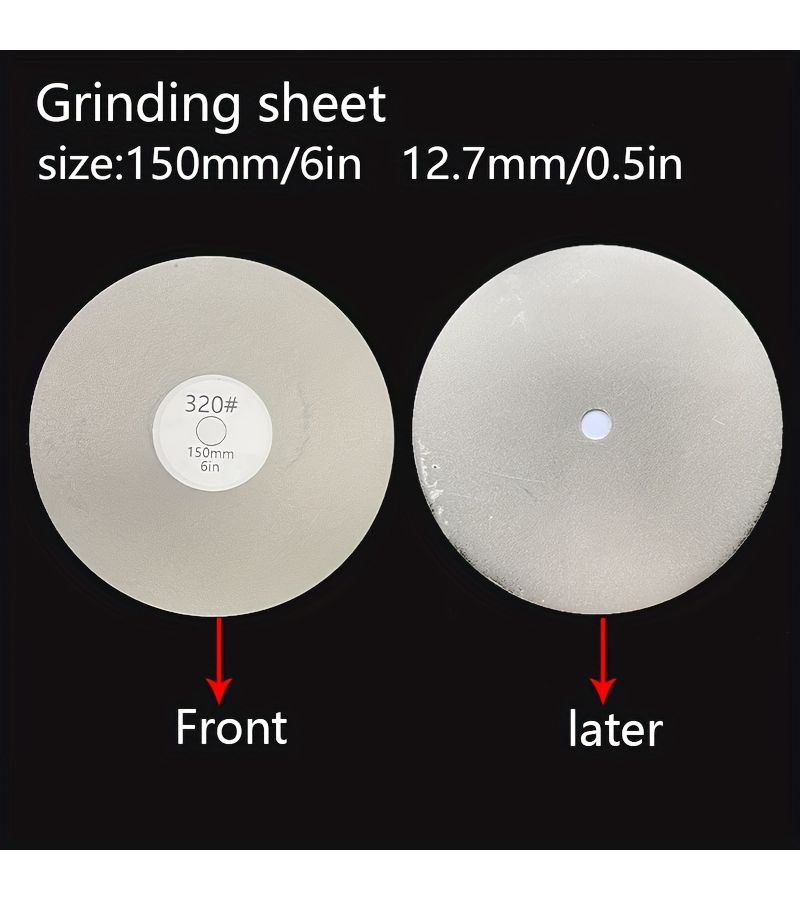 80 Grit 6 Inch 150mm Flat Grinding Disc For Polishing And Sanding - Image 3