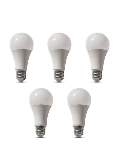 Pack of 5 LED Light Bulbs – 13W Each for High-Performance Lighting Energy-Saving & Bright Illumination with Modern Design Perfect for Home, Office, Shops, and Everyday Use