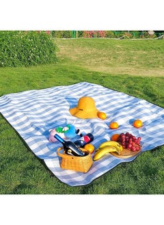 200*200cm Extra Large Picnic Mat, Foldable Portable Picnic Blanket, Outdoor Blanket, 3-Layer Waterproof Outdoor Picnic Mat, Perfect for Beach, Grass Camping - pzsku/ZE2DA0C2BA0CD8214182AZ/45/_/1692321096/7bb9bdc7-8e14-415e-8c3c-0aab28016301