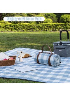 Arabest 200*200cm Extra Large Picnic Mat, Foldable Portable Picnic Blanket, Outdoor Blanket, 3-Layer Waterproof Outdoor Picnic Mat, Perfect for Beach, Grass Camping  - Image 4