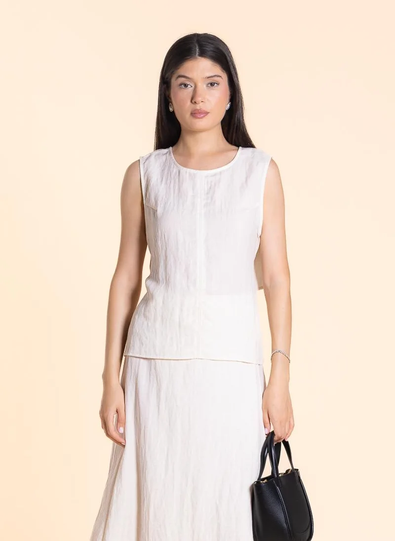 SHAPES DETAILED LIGHTWEIGHT SKIRT SET