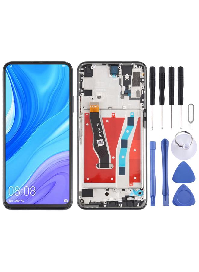 erorex Replacement OEM LCD Screen for Huawei P smart Pro 2019 Digitizer Full Assembly with Frame Black - Image 1