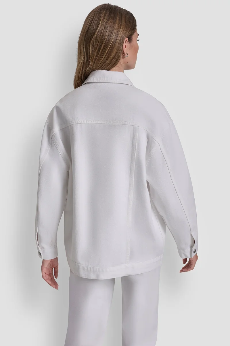 DKNY  MAXI LENGTH TRACK JACKET for Women | Best Price UAE