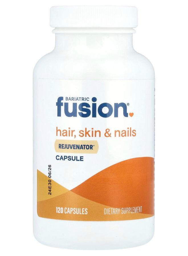 Bariatric Fusion Hair Skin & Nails Rejuvenator  120 Capsules - Image 1