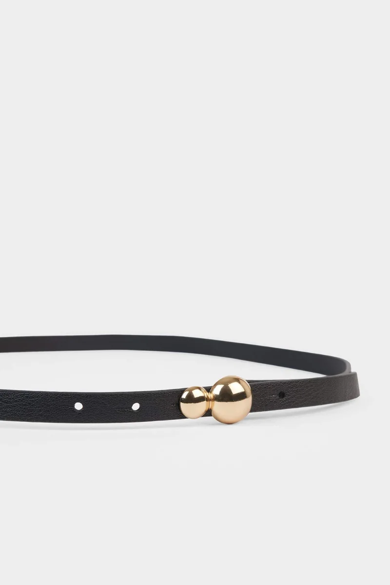 ديفاكتو Woman Faux Leather Dress Belt