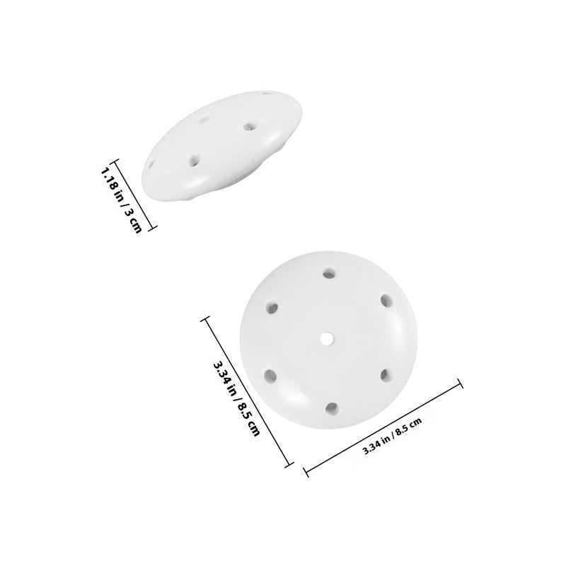 Urinal Strainer Plug Ceramic Urinal Strainer Reducing Odor Urinal Plug - Image 2