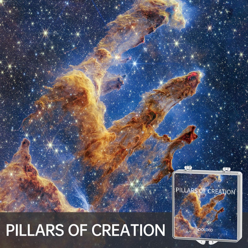 POCOCO Fixed Star and Nebula Series Discs, 5K Resolution, Realistic Patterns, 6 Pieces - Image 4