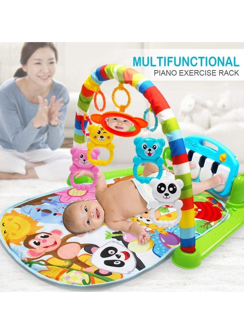 Baby play and exercise mat for kicking and playing, suitable and helps to keep infants active