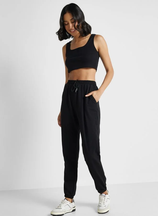 Ginger Basics Cropped Vest & Jogger Set