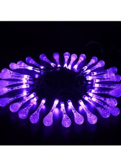 Generic Water Drops Lights-10 Meter 100 LED Lights Battery Powered Indoor Lights, Outdoor Garden Party Fairy Tale Lights  - Image 2