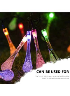Generic Water Drops Lights-10 Meter 100 LED Lights Battery Powered Indoor Lights, Outdoor Garden Party Fairy Tale Lights  - Image 4