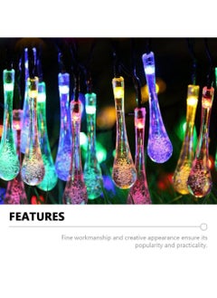 Generic Water Drops Lights-10 Meter 100 LED Lights Battery Powered Indoor Lights, Outdoor Garden Party Fairy Tale Lights  - Image 5