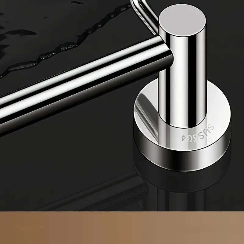 SUNDRY MegaPro Stainless Towel RackTowel HangerTowel Rod for Bathroom and Kitchen 24 Inch Double Rod 2 Feet - Image 5