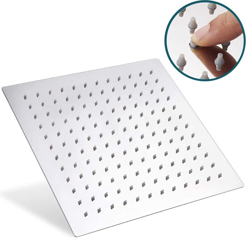 Luxury Shower: modern design shower heads and comfortable high pressure shower experience (40cm square rain shower pan) - Image 5