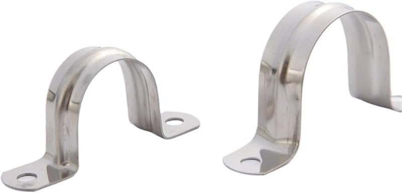 Stainless Steel U Type Conduit Clamp 12mm 300pcs For Water Pipe Mounting Bracket - Image 5