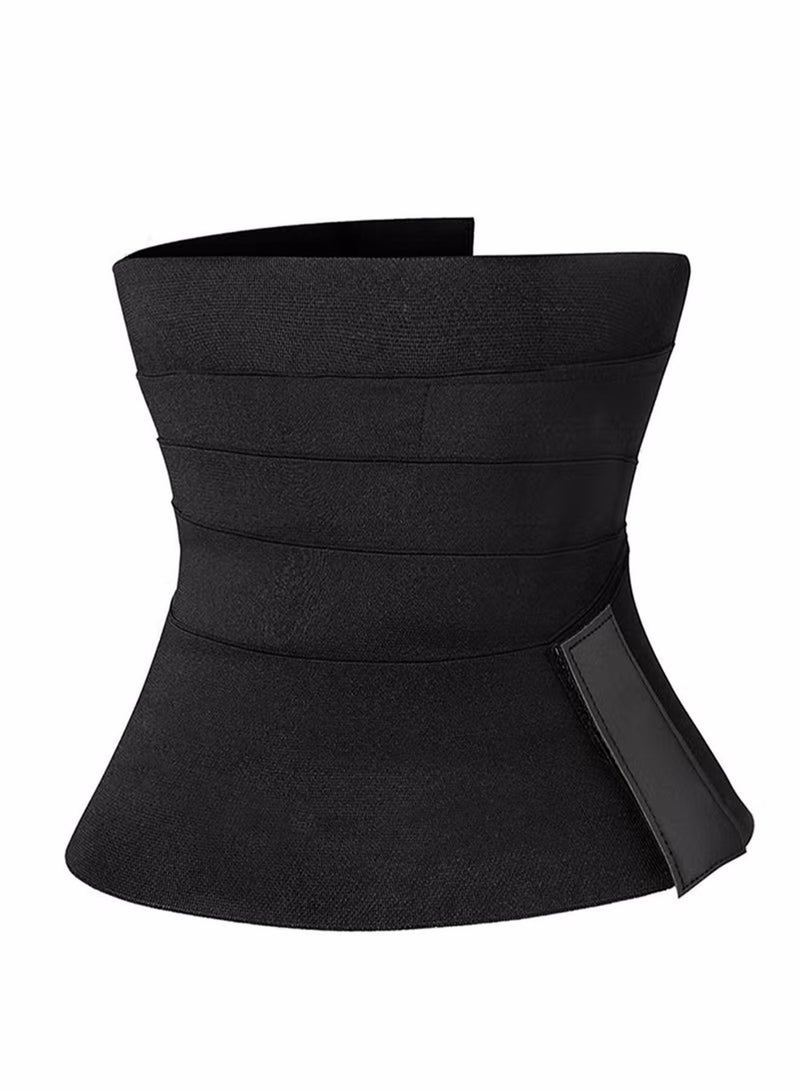 Women Slimming Tummy Wrap Belt Adjustable Comfortable Back Braces for Lower Back Pain Relief Abdominal Body Slimming Belt For Flat Tummy Belly Slimming Belt Sweat - Image 2