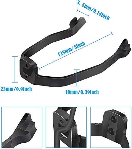 Yungeln Rear Mudguard Scooter Fender Bracket Scooter Replacement Accessory Support Mudguard Bracket Fender Compatible with Xiaomi 1S / M365 / Pro - Image 2