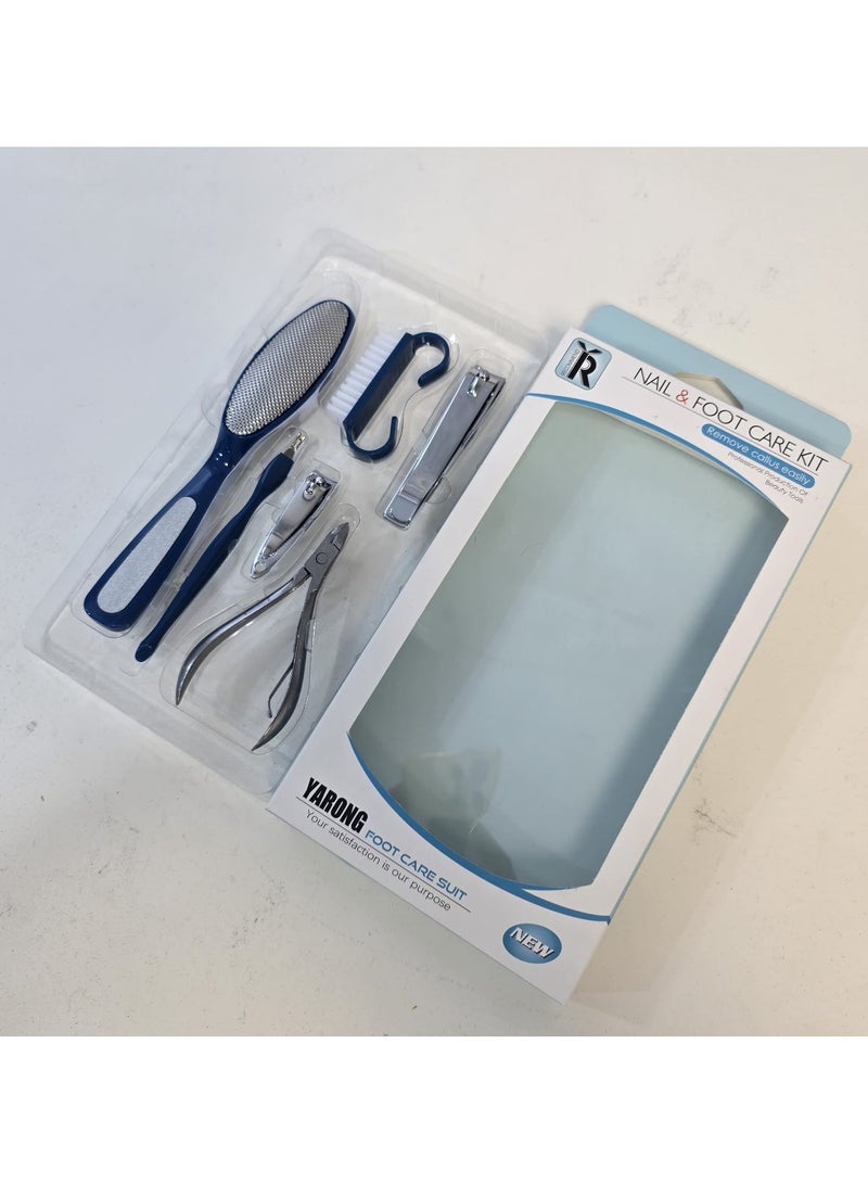 يورنج مجموعة أدوات العناية بالأظافر و بالقدم الاحترافية من 6 قطع - Image 4
