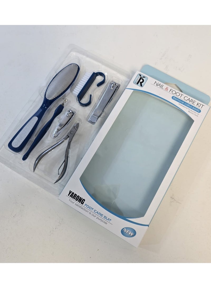 يورنج مجموعة أدوات العناية بالأظافر و بالقدم الاحترافية من 6 قطع - Image 5