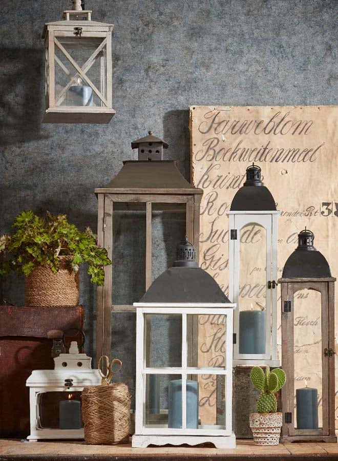 Suncoast Suncoast Outdoor Wooden Lantern (L)- Brown  - Image 3