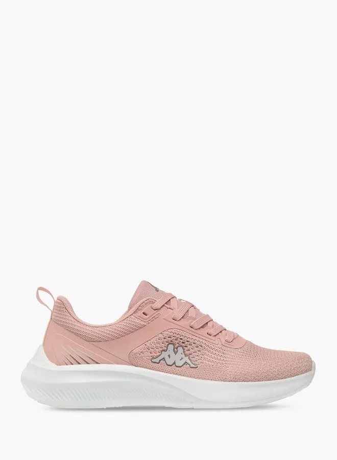 كابا Womens Panelled Lace-Up Sports Shoes with Pull Tab