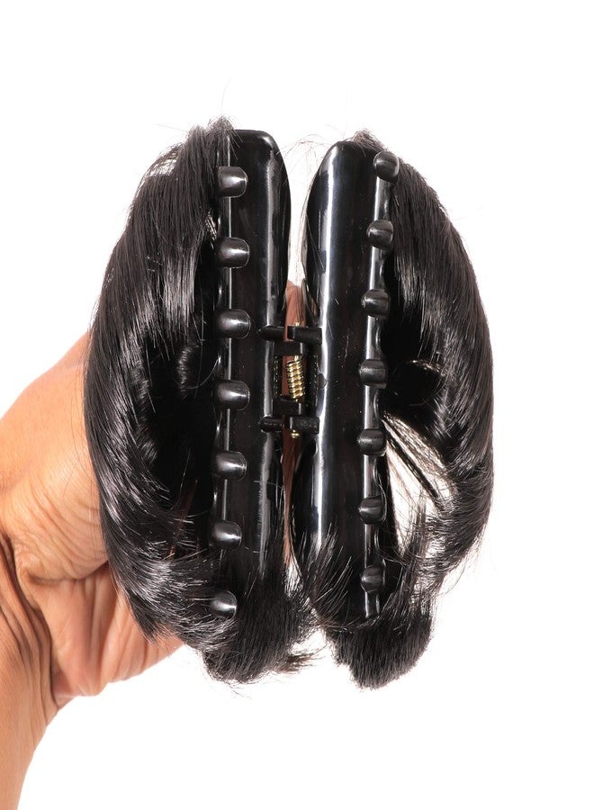 Shivarth Artificial Hair Juda with Clutcher Stone Hair Juda Extension Synthetic Hair Bun Juda For Women And Girls - Image 5