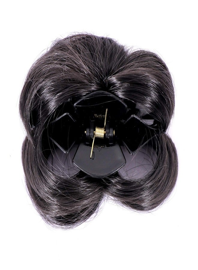 Shivarth Artificial Hair Juda with Clutcher Stone Hair Juda Extension Synthetic Hair Bun Juda For Women And Girls - Image 2