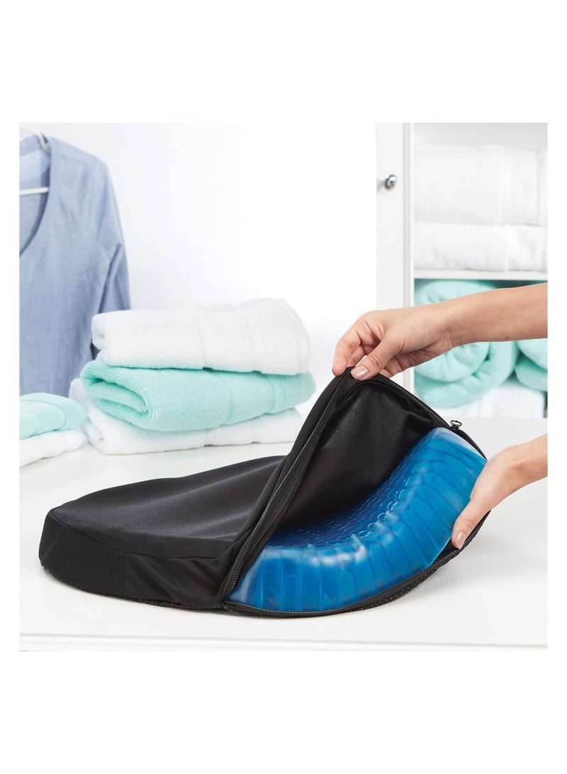HAVEN Egg Sitter Seat Cushion with Non-Slip Cover, Breathable Honeycomb Design Absorbs Pressure Points  - Image 3