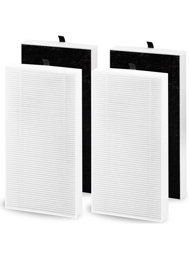 Funmit 4 Pack Dual Action HEPA-Type Air Purifier Filter Replacement for Febreze and Honeywell U Filter, Repalce FRF102B and HRF201B, FHT170, FHT180, FHT190, HHT270W & HHT290 Series Air Purifier by Funmit - Image 1