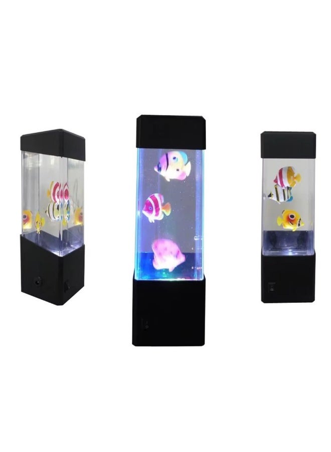 LED Moving Nemo Fish Lamp Real Water Aquarium Color Changing Night Light Decorative Ocean Effect USB or Battery Powered Gift for Kids and Home Decor - Image 4