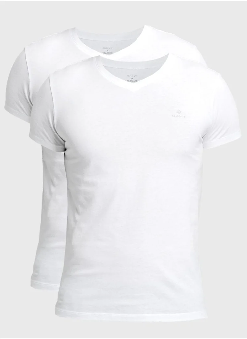 غانت Gant 2-Pack V-Neck T-Shirts