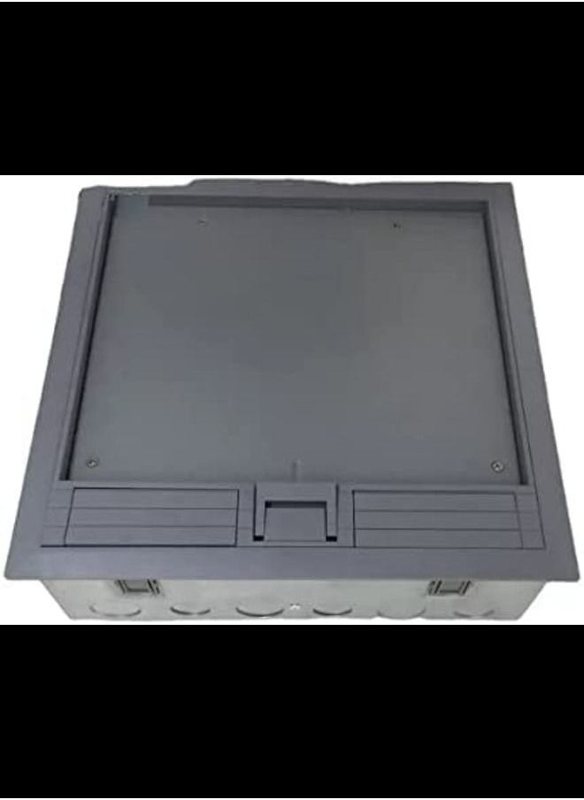 ABBASALI - Cable Management System Electrical Raised Floor Outlet Box With 3 Compartments - Image 1