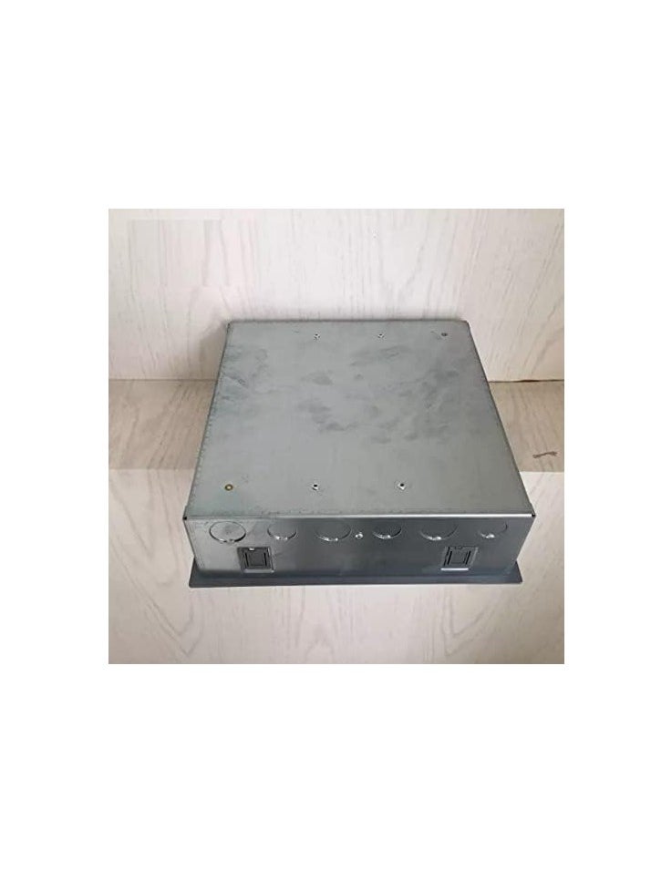 ABBASALI - Cable Management System Electrical Raised Floor Outlet Box With 3 Compartments - Image 1