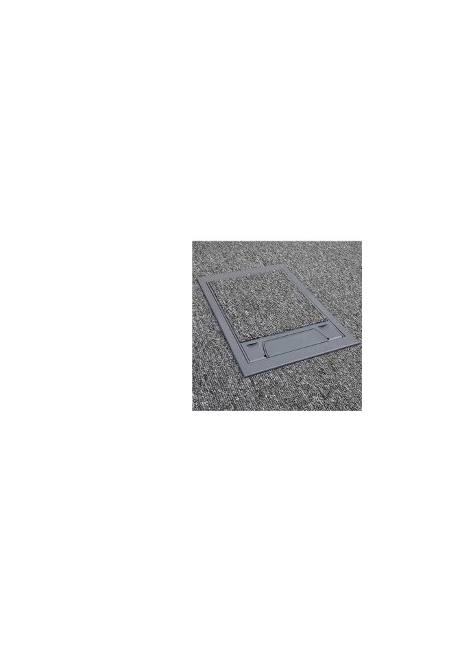 ABBASALI - Cable Management System Electrical Raised Floor Outlet Box With 3 Compartments - Image 1