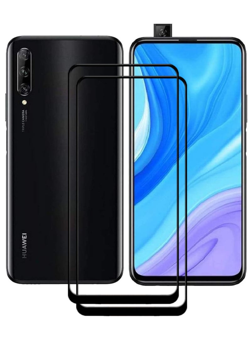 ACLIX 2 Pieces Antistatic ESD Dustproof Premium Quality High Definition Tempered Glass Screen Protector Designed For Huawei Y9s - Image 1