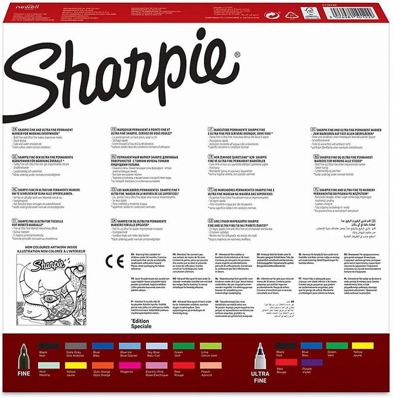 Sharpie Special Edition Fine Point Permanent Markers Set - Image 2