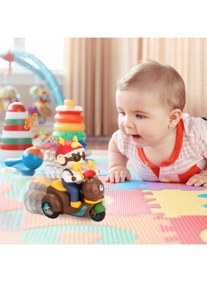 Children's Electric Tricycle Toy Motorcycle | Stunt Trike with 360-Degree Spinning Dance Action, Battery-Powered, with Lights and Music, Interactive Toy for Kids Aged 3 and Up. - Image 2