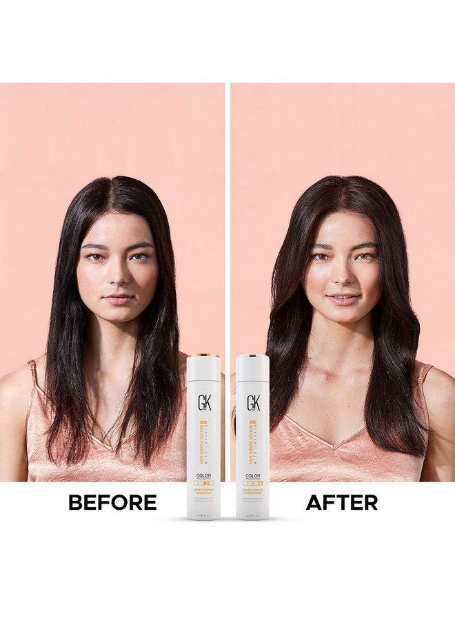 GK Hair Global Keratin Moisturizing Shampoo 300Ml For Dry And Frizzy Hair - Sulfate And Paraben Free - Image 5