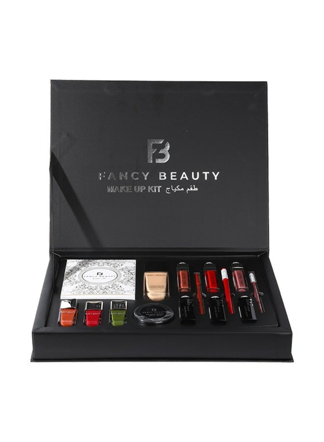 فنسي بيوتي فانسي بيوتي بوكس مكياج يومي متكامل لاطلالة جذابة اللون الأسود - Image 1
