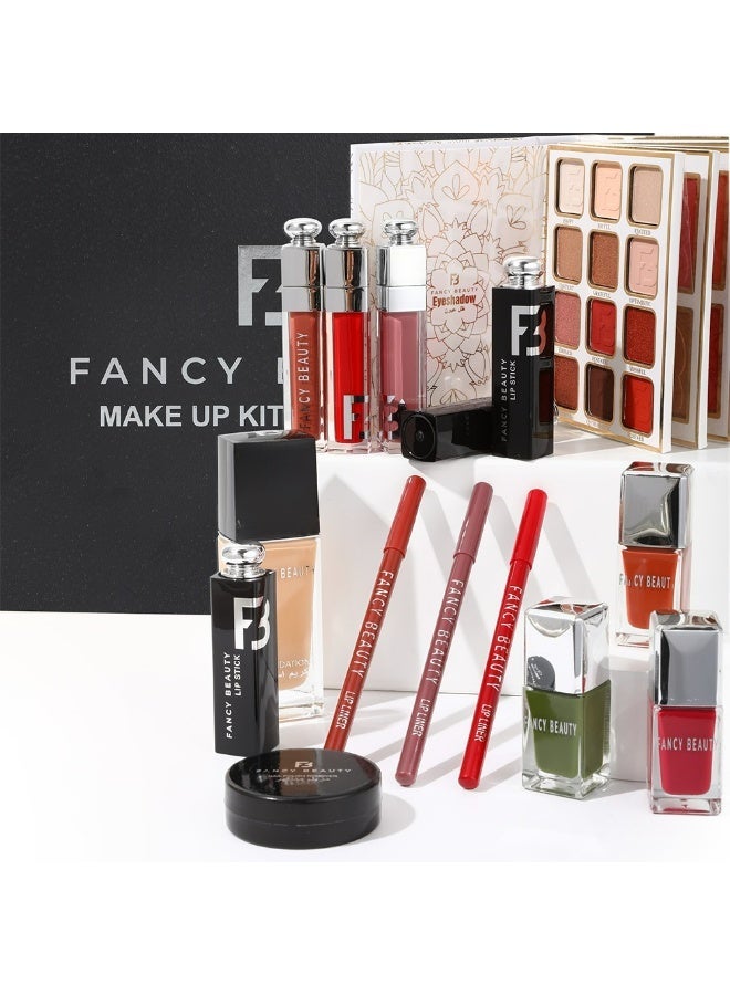 فنسي بيوتي فانسي بيوتي بوكس مكياج يومي متكامل لاطلالة جذابة اللون الأسود - Image 3
