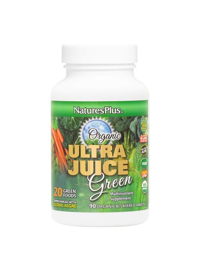 Nature's Plus Natures Plus - Organic Ultra Juice Green 90 Tablets 50434 - Image 1