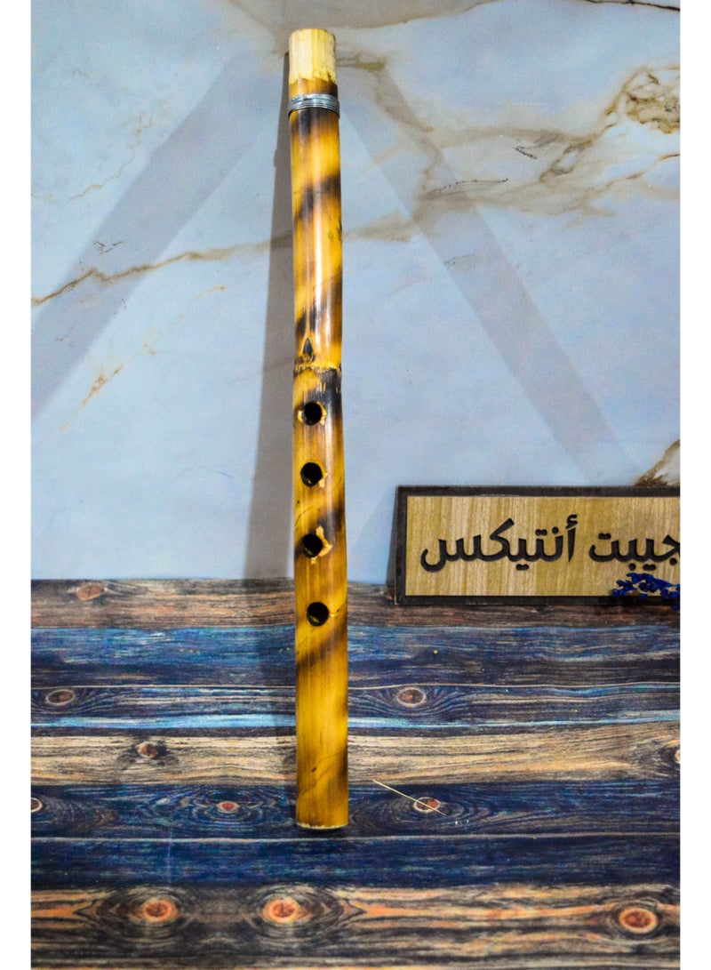 Egypt Antiques A bamboo flute, produced by Egypt Antiques, 100% handmade. - Image 3